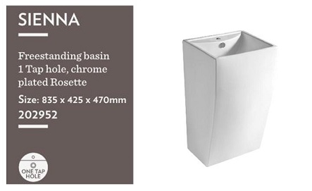 SIENNA FREESTANDING BASIN